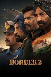 Border 2 (2026) Hindi, Punjabi Action poster, IMDb 7.2
