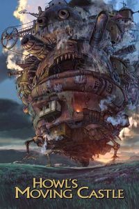 Howl’s Moving Castle (2004) Hindi, English, Japanese Adventure poster, IMDb 8.4