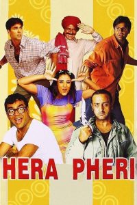 Hera Pheri (2000) English Comedy poster, IMDb 7.1