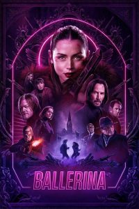 Ballerina (2025) English,Hindi Action poster, IMDb 7.2