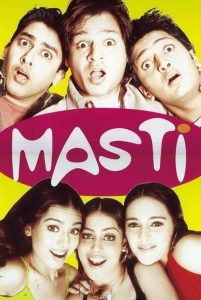 Masti (2004) Hindi Comedy poster, IMDb 5.7