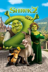 Shrek 2 (2004) Hindi,English Animation poster, IMDb 7.3
