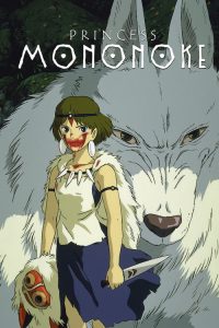 Princess Mononoke (1997) Hindi, English, Japanese Adventure poster, IMDb 8.3