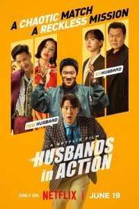 Husbands in Action (2026) Hindi, Tamil, Telugu, English, Korean Action poster, IMDb 