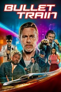 Bullet Train (2022) Hindi, Tamil, Telugu, English Action poster, IMDb 7.4