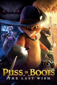 Puss in Boots: The Last Wish (2022) Hindi, English Adventure poster, IMDb 8.2