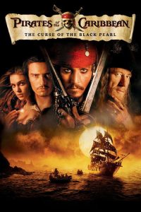 Pirates of the Caribbean: The Curse of the Black Pearl (2003) Hindi, English Action poster, IMDb 7.8