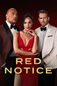 Red Notice (2021) Hindi, Tamil, Telugu, English, Spanish Action poster, IMDb 6.7
