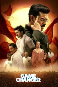Game Changer (2025) Hindi, Telugu, Tamil, Malayalam, Kannada Action poster, IMDb 5
