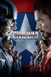 Captain America: Civil War (2016) Hindi, English Action poster, IMDb 7.4