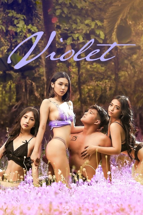Violet backdrop