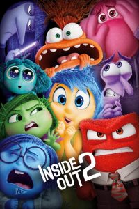 Inside Out 2 (2024) Hindi, English Adventure poster, IMDb 7.5