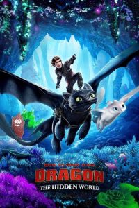 How to Train Your Dragon: The Hidden World (2019) Hindi, English Adventure poster, IMDb 7.8