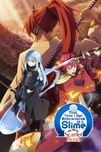 That Time I Got Reincarnated as a Slime the Movie: Scarlet Bond (2022) Hindi, Japanese Adventure poster, IMDb 7.4