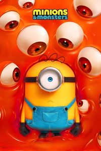 Minions & Monsters (2026) Hindi, Tamil, Telugu, English Adventure poster, IMDb 6.3