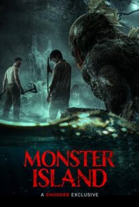 Monster Island (2025) Tamil, Telugu, Hindi, English Action poster, IMDb 6.2
