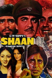 Shaan (1980) Hindi Action poster, IMDb 6.8