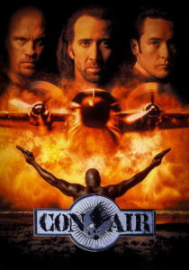 Con Air (1997) Hindi, English Action poster, IMDb 6.8