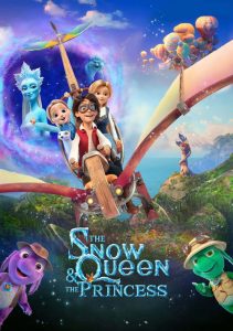 The Snow Queen and the Princess (2022) Hindi, English Adventure poster, IMDb 5.6
