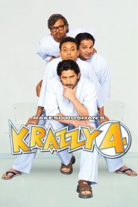 Krazzy 4 (2008) Hindi Comedy poster, IMDb 4.9