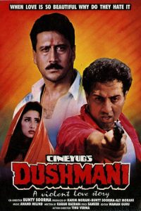 Dushmani: A Violent Love Story (1995) Hindi Action poster, IMDb 7