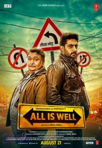 All Is Well (2015) Hindi Comedy poster, IMDb 5.6