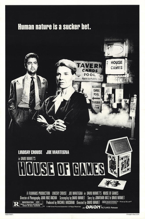 David Mamet on ‘House of Games’ backdrop
